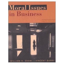 Moral Issues in Business 9780534535988