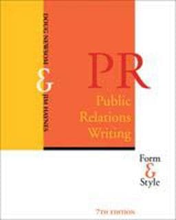 Public Relations Writing 9780534612962