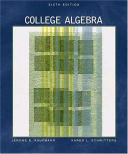 College Algebra 9780534998462