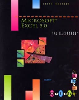 Microsoft Excel 5.0 for Macintosh 9780538715751