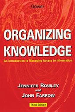Organizing Knowledge 9780566080470