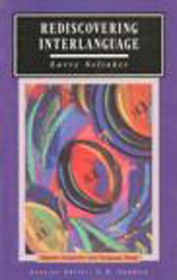 Rediscovering Interlanguage 9780582064010