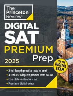 Princeton Review Digital SAT Premium Prep 2025 9780593517543