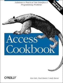 Access Cookbook 9780596000844