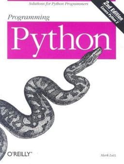 Programming Python 9780596000851
