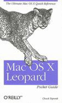 Mac OS X Leopard Pocket Guide 9780596529819