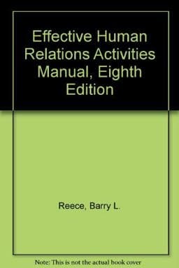 Effective Human Relations Activities Manual 9780618116409