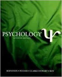 Psychology 9780618527199