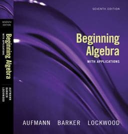 Beginning Algebra 9780618803590