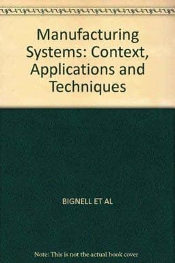 Manufacturing Systems 9780631143772