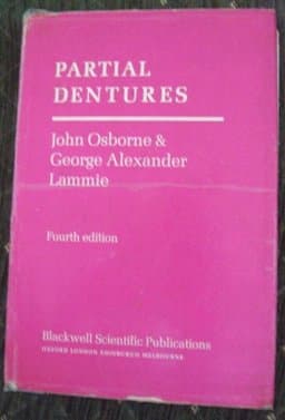 Partial Dentures 9780632002511