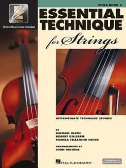 Essential Technique for Strings with EEi - Viola Book/Online Audio 9780634069307