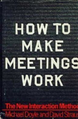 How to Make Meetings Work 9780671224035