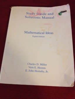 Mathematical Ideas 9780673983718