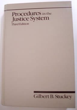 Procedures in the Justice System 9780675203609