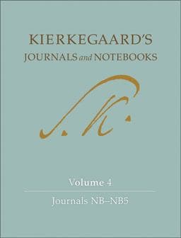 Kierkegaard's Journals and Notebooks, Volume 4 9780691149035