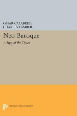 Neo-Baroque 9780691607139