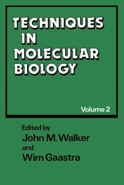 Techniques in Molecular Biology 9780709936732