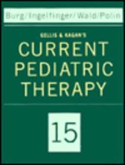 Gellis and Kagan's Current Pediatric Therapy 9780721650166