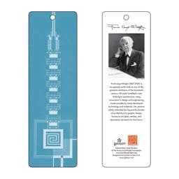 Frank Lloyd Wright Taliesin West Gate Bookmark (Blue) 9780735346987