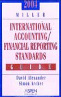 2004 International Accounting Standards Guide 9780735541191