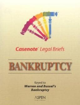 Bankruptcy 9780735543522
