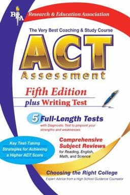 ACT Assessment (REA) - the Very Best Coaching and Study Course for the ACT 9780738600550