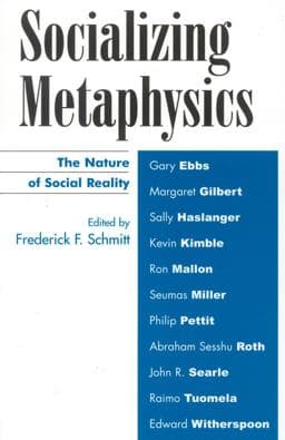 Socializing Metaphysics 9780742514287