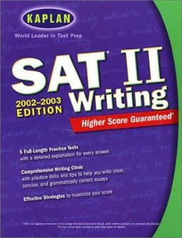Kaplan SAT II Writing 2002-2003 9780743232999