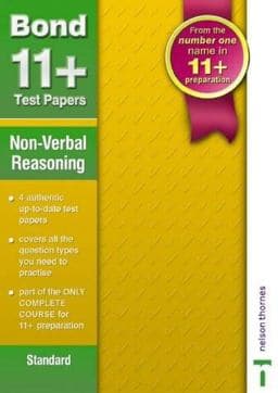 Bond 11+ Test Papers Non-Verbal Reasoning 9780748773282