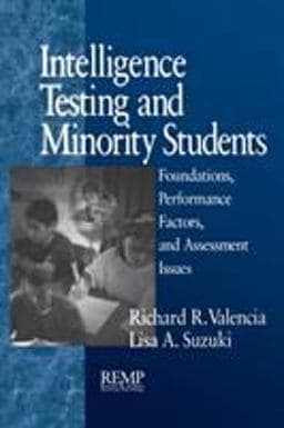 Intelligence Testing and Minority Students 9780761912309