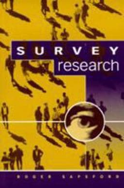 Survey Research 9780761955276
