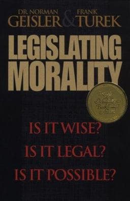 Legislating Morality 9780764222283