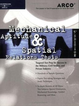 Mechanical Aptitude and Spatial Relations Tests 9780768907094