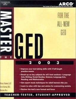 Master the GED 2003 9780768910063