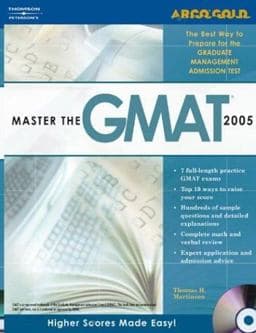 Master the GMAT 9780768914665