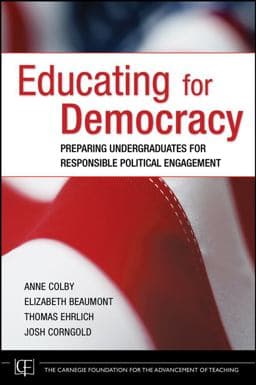 Educating for Democracy 9780787985547