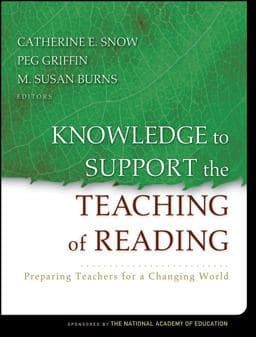 Knowledge to Support the Teaching of Reading 9780787996338