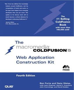 Coldfusion 5.0 Web Application Construction Kit 9780789725844