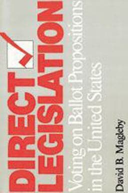 Direct Legislation 9780801869808