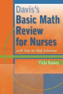Davis's Basic Math Review for Nurses 9780803620568