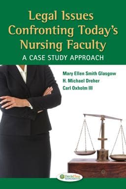 Legal Issues Confronting Today's Nursing Faculty 9780803624894