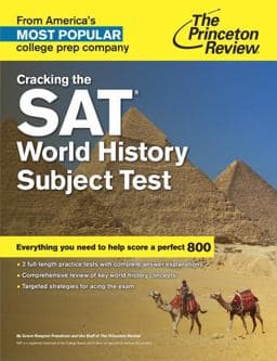 Cracking the SAT World History Subject Test 9780804125741