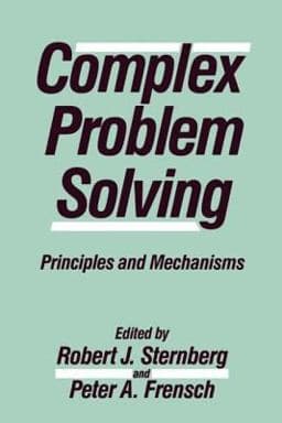 Complex Problem Solving 9780805806519