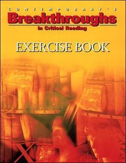 Breakthroughs in Critical Reading, Exercise Book 9780809232970
