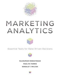 Marketing Analytics 9780813945156