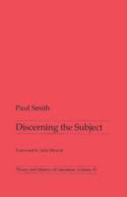 Discerning the Subject 9780816616398