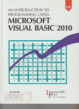 An Introduction to Programming Using Microsoft Visual Basic 2010 9780821962022