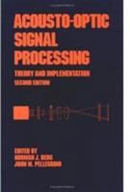 Acousto-Optic Signal Processing 9780824789251