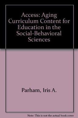 Aging Curriculum Content for Education in the Social-Behavioral Sciences 9780826160706